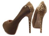 Sapato Peep Toe